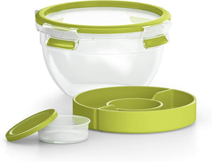 [RESIGILAT] Emsa Clip Go, cutie salata, 2,6 litri, transparenta