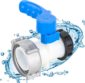 [RESIGILAT] Adaptor IBC, robinet fluture DN50 75 mm, accesoriu rezervor