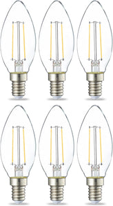 [RESIGILAT] Becuri LED Amazon Basics E14 2,1W 6 bucati alb cald