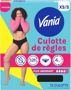 [RESIGILAT] Vania | Chiloti menstruali XS/S, reutilizabili, confortabili