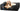 BedDog Hundebett LUPI, Hundekissen mit Abziehbaren Waschbaren Bezug, Hundekorb, Hundesofa, für Kleine Hunde, S, schwarz-grau