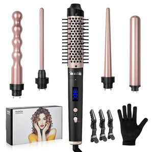 [RESIGILAT] Set ondulator Carehabi 5 in 1 cu temperatura reglabila.
