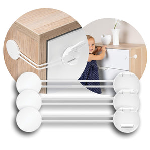 [RESIGILAT] Reer 72040 Multi-lock set 3 incuietori copii alb