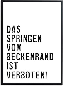 [RESIGILAT] Poster 1M, Imagini decorative baie, Arta murala alb-negru