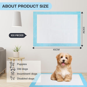 [RESIGILAT] Covorase PIPI JANUIXCO 100 bucati 33 x 45 cm pentru caini