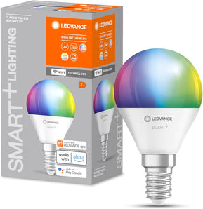 [RESIGILAT] Bec LEDVANCE E14 Wifi RGBW 4,9W 470lm controlat Alexa