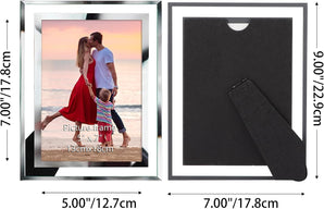 [RESIGILAT] Cadru foto Giftgarden 13x18 cm argintiu set 2 bucati