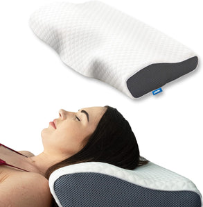 [RESIGILAT] Perna Derila din spuma de memorie, ergonomica pentru dormit