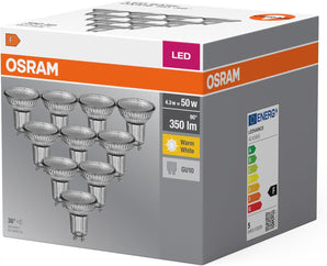 [RESIGILAT] Osram LED PAR16, GU10, 2700K, 10 bucati