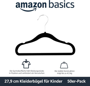 [RESIGILAT] Umerase Amazon Basics pentru copii, 29 cm, set 50 bucati