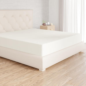 Amazon Basics lenjerie de pat, 180 x 200 x 30 cm, microfibră, lenjerie de pat - înălțimea saltelei până la 30 cm, crem