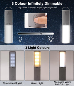 [RESIGILAT] Lampa LED Camping, 3 Moduri Iluminare, Reincarcabila USB