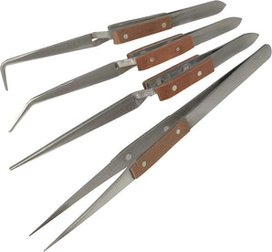 [RESIGILAT] Pensete industriale, set de 4, drepte, autoblocante, fibra