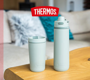 [RESIGILAT] Termos Guardian Mug 0,35 l verde, cana inox izolata