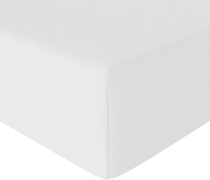 [RESIGILAT] Cearsaf elastic Amazon Basics 160 x 200 x 30 cm Alb