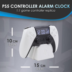 [RESIGILAT] Ceas Paladone PlayStation, pentru controler PS5, alb