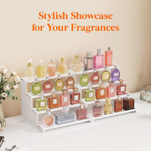 [RESIGILAT] Lifewit Vertical Stand, 4 Niveluri, Alb, Organizator Parfum 12 Inch