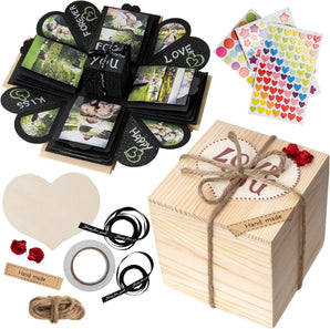 [RESIGILAT] WoodExplosionBox, cutie surpriza, cadou ziua nasterii