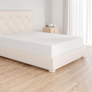 [RESIGILAT] Cearsaf Amazon Basics alb 160 x 200 cm 100% bumbac