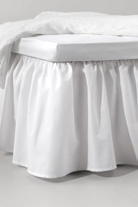 [RESIGILAT] Jotex Zack Cuvertura de Pat, Bumbac Organic, Alb, 160 x 200 cm