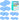 [RESIGILAT] Capace silicon extensibile, conserve, albastre, 12 buc