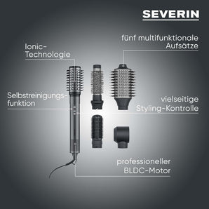 [RESIGILAT] Perie coafat Severin Airstyler 5-in-1 1500 W antracit