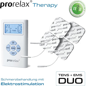 [RESIGILAT] prorelax TENS EMS Duo electrostimulator 2 terapii 1-pack