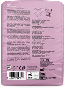 [RESIGILAT] Pantaloni Amazon Basic Care femei marimea L alb 40 bucati