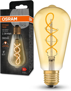 [RESIGILAT] Lampa OSRAM Vintage 1906 E27 glob auriu 4W 300lm 2000K