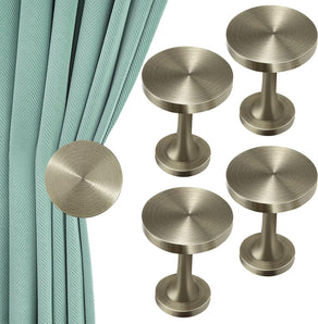 [RESIGILAT] Suporturi perdele metalice bronz antic 4 bucati