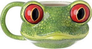 [RESIGILAT] Ceasca Pukinator broasca ceramica 8x15,5x12,5 cm