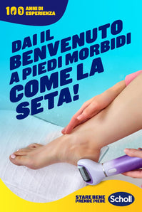 [RESIGILAT] Scholl pedichiura electrica 2-in-1 pentru picioare crapate