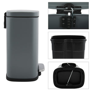 [RESIGILAT] Spirella Akira, cos de gunoi cu pedala, 5 litri, verde