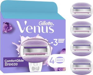 [RESIGILAT] Lame de ras Gillette Venus ComfortGlide Breeze, 4 bucati.