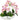 [RESIGILAT] Orhidee artificiala 27cm roz in bol decor floral