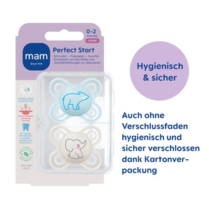 [RESIGILAT] Set 2 suzete MAM Perfect Start pentru nou-nascuti