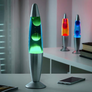 [RESIGILAT] Lampa de lava InnovaGoods, ideala pentru dormitor, rosu.