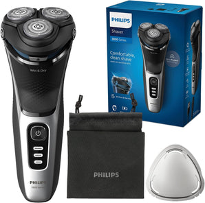 [RESIGILAT] Aparat de ras Philips Shaver 3000, negru, umed si uscat