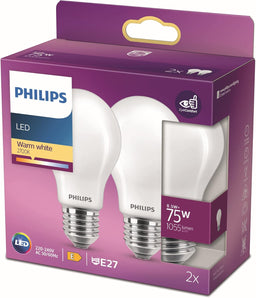 [RESIGILAT] PHILIPS Lighting E27 LED Classic, 75W, alb cald