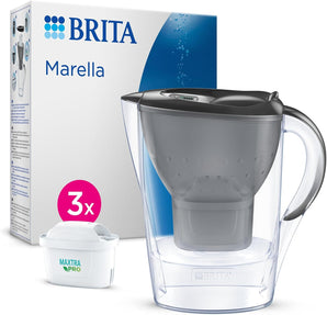 [RESIGILAT] Cana filtranta BRITA Marella grafit cu 3 cartuse MAXTRA PRO