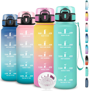 [RESIGILAT] Sticla apa 1l sport etansa cu filtru pentru fitness