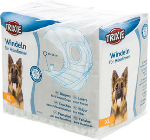 [RESIGILAT] Scutece TRIXIE XL pentru caini, 12 bucati, 40-58 cm