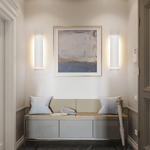 [RESIGILAT] Lampa LED perete interior 2 buc 18W alb IP44