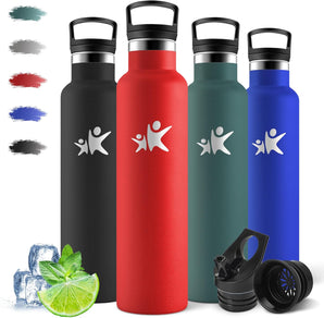 [RESIGILAT] Motswedi Termos 1L, izolat, otel inoxidabil, rosu