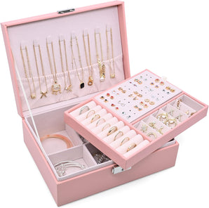 [RESIGILAT] Sciphylia Cutie bijuterii femei, 2 straturi, impermeabila, roz deschis