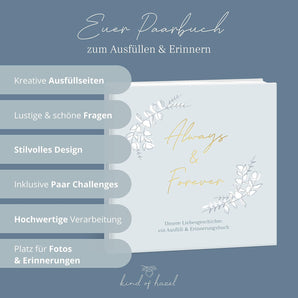 [RESIGILAT] Carte cupluri KIND OF HAZEL, Always &amp; Forever, cadou romantic