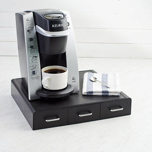 [RESIGILAT] Sertare depozitare 36 capsule cafea Amazon Basics negru