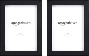 [RESIGILAT] Rama foto Amazon Basics, 2 bucati, negru, 13x18 cm