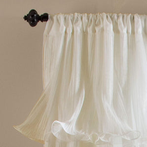 [RESIGILAT] Lush Decor Nerina Panou Fereastra, Filtrare Lumina, Fildes 137x218 cm