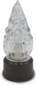 [RESIGILAT] Ornament LED Velamp Eternitate, lumină roșie intermitentă, autonomie 365 zile, 15 cm